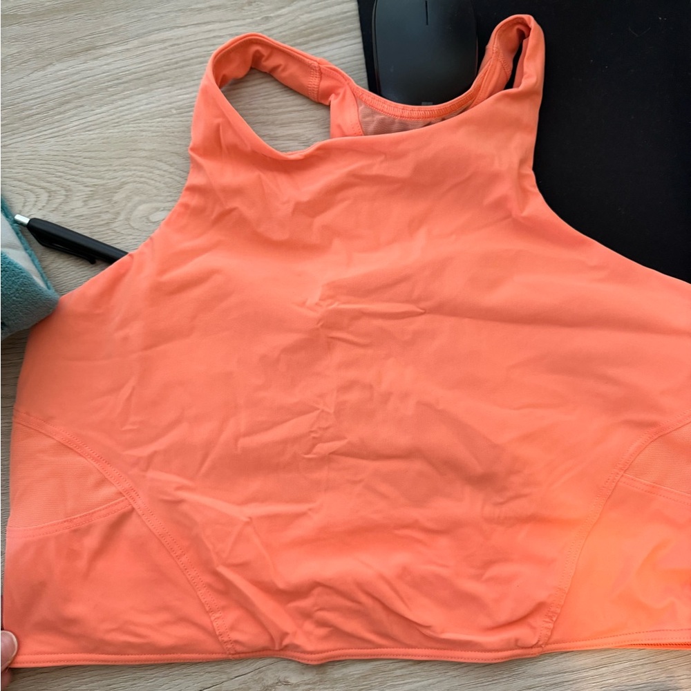 Lululemon high neck coral top